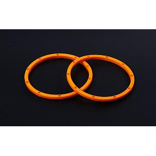 Baja Beadlock Inner (2) Orange HD Nylon